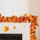 thumbnail image 4 of Oioii Fall Leaf Garland, Artificial Maple Leaf Autumn Garland Fall Leaves Hanging Vines Fall Maple Leaves Thanksgiving Decor for Home Wedding Fireplace Party, 4 of 6