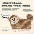 thumbnail image 4 of Crinkle Dog Toy, No Stuffing Dog Chew Toys Pineapple Plush Squeaky Pet Toy for Small Medium Dogs Interactive Training Puppy Toys Cute Stuffed Animal , Green, 10x7.5 inch, 1Pcs, 4 of 7