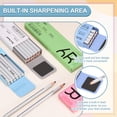 thumbnail image 5 of Uxcell 7B Graphite Pencils for Drawing, 12Pcs Sketching Pencils Wood Supplies Set Break-Resistant with Built-in Sharpening Area for Painting Sketching Artist Design, 5 of 7