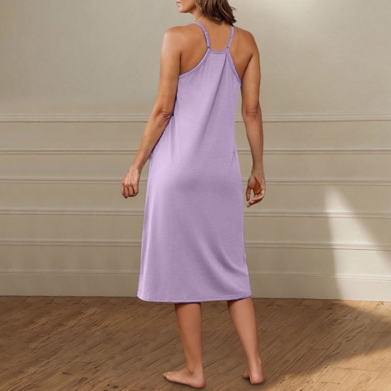 strapless open back dress Violet slip midi dress Dark purple off shoulder straps back Elegant dr –  Koutun Dress main image 1