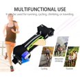 thumbnail image 4 of Bolsa para correr Jumpingount con cinturón reflectante ajustable Naranja 44*13cm, 4 of 6