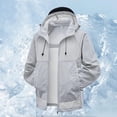 thumbnail image 2 of Daiosportswear Men’S Sun Protection Jacket Lightweight Full Zip Hoodie Long Sleeve Sun Shirt for Fishing Hiking Outdoor with Pocket Gray XXXXXL, 2 of 7