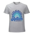 thumbnail image 2 of Charlylifestyle Unisex Autism Awareness In April Wear Short Sleeve T-shirt for Men and Women, 2 of 6