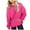 Hot Pink, variant on Towmus Hoodies for Girls 2025 Fall Trendy Plus Size Hooded Sweatshirt Athletic Jacket Lightweight Workout Sweatshirts Coats 1-14 Years