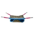 thumbnail image 1 of Hamaca para hámster, cálida y cómoda, multiusos, Animal PEQUEÑO, cama colgante, juguetes para hámster, conejillo de indias, rata, hurónNo. 2 estampado de leopardo 23x22cm/9,1x8,7 pulgadas, 1 of 1