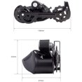 thumbnail image 2 of QUETO Rear Derailleur 7/8/9/ Speed ​​Bicycle Rear Derailleur Rear Derailleur Drivetrain, Bicycle Derailleurs for MTB Bike Cycling (789 Speeds), 2 of 5