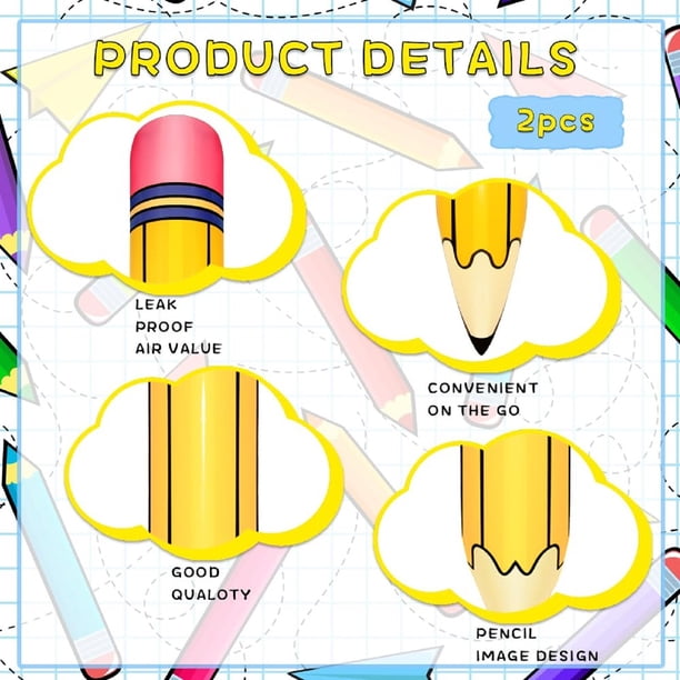 Crayon gonflable, crayons gonflables - Ballon crayon gonflable géant 6 pièces,Grand crayon gonflable pour fête d', ballons à crayons géants, décoration de remise de diplôme, fournitures scolaires Crayon gonflable, crayons gonflables - Ballon crayon gonflable géant 6 pièces,Grand crayon gonflable pour fête d', ballons à crayons géants, décoration de remise de diplôme, fournitures scolaires