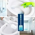 thumbnail image 3 of FONMY Toilet Brush and Holder – Acrylic Bowl Cleaner with Natural Seashell Design, Compact Drip-Proof Set for Bathroom Storage and Deep Cleaning, 3 of 8