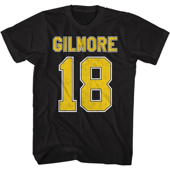 Happy Gilmore Gilmore Jersey Black T-Shirt