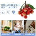 thumbnail image 3 of unbranded Decorativa Artificial Roja Con Apariencia Natural Para Ambiente Y Cocina, 3 of 6