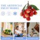 thumbnail image 3 of unbranded Decorativa Artificial Roja Con Apariencia Natural Para Ambiente Y Cocina, 3 of 6