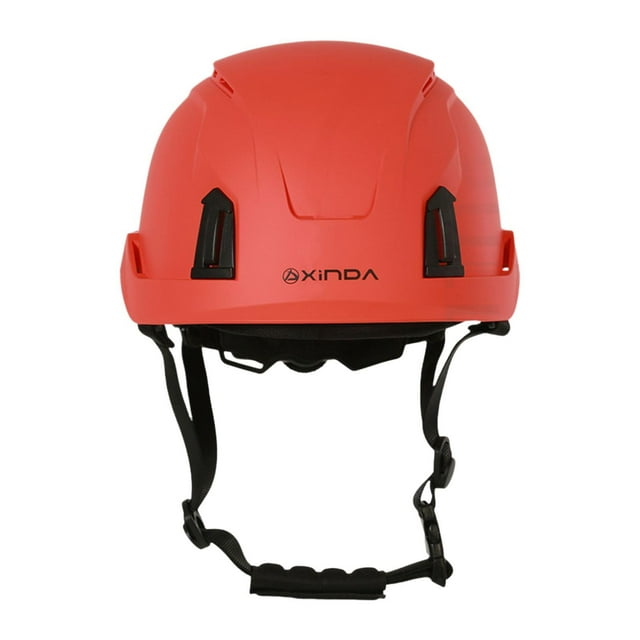 Casco de Construcción Zulema de Seguridad Ajustable para Arboristas Trabajos Industriales al Aire Libre Rojo