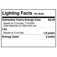 thumbnail image 2 of Westinghouse 06307 - 4T5/R/12V 2CD Low Voltage Light Bulb, 2 of 2