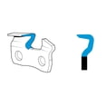 thumbnail image 2 of Oregon 91VXL052G 52 Drive Link Long Top Plate 3/8-Inch Low Profile Chain, 2 of 3