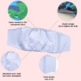 thumbnail image 3 of Couches pour Chiens Couches pour Chiens Mâles 3 Pcs Couches Réutilisables pour Chiens Mâles Petites - Couches Lavables pour Chiens - Couches pour Chiots Couches pour Chiens, 3 of 4