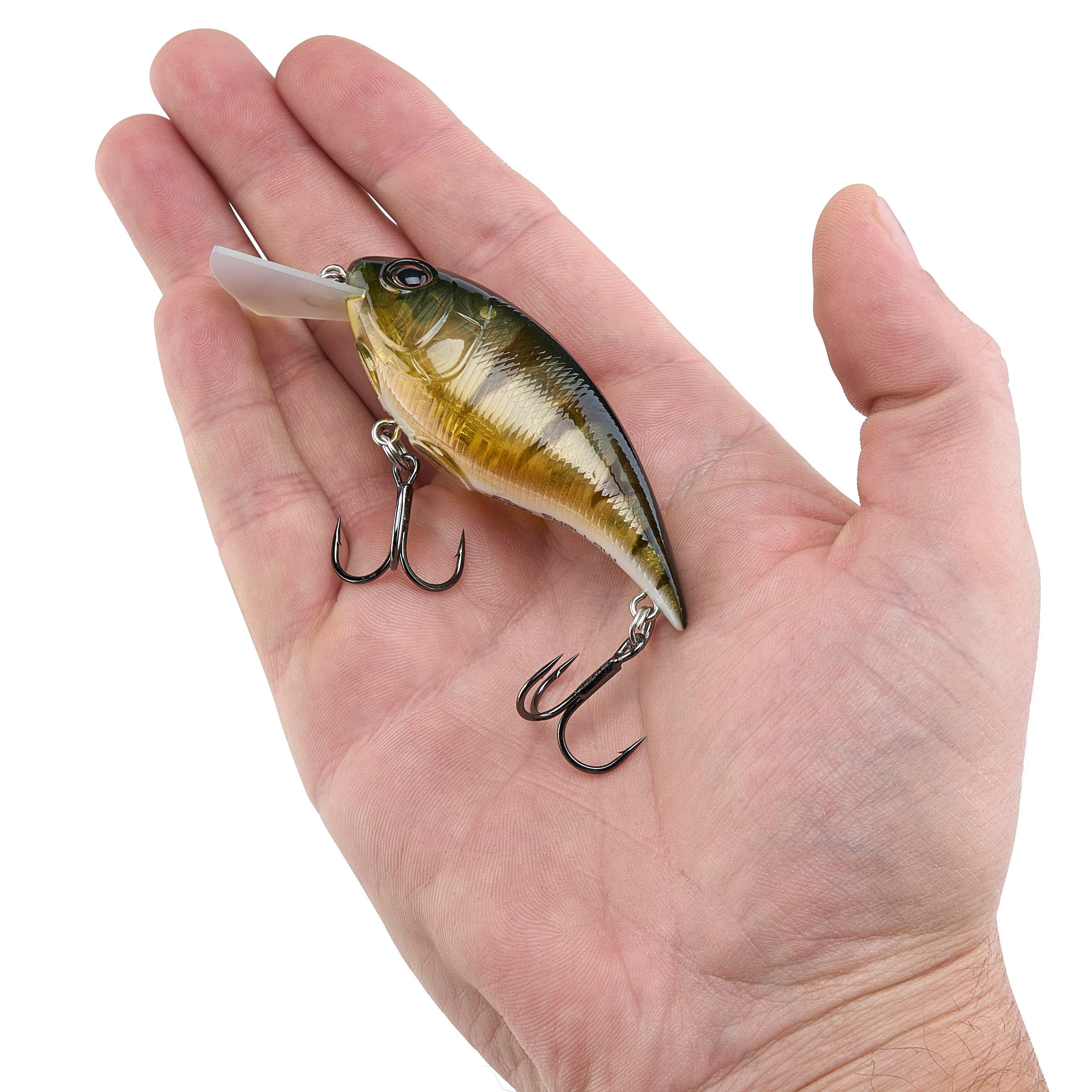 Shallow Money Badger Fishing Crankbait, 2.75 in, Perch