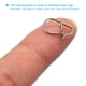 thumbnail image 4 of Uxcell #2/#3 Clips de Pesca de Acero Inoxidable con Cierre Rápido, Kit de Accesorios de Pesca, 100 Piezas, 4 of 6