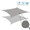 thumbnail image 4 of Clearance! SDJMa 4x4x4m Triangle Sun Shade Sail Canopy UV Block Awning for Outdoor Patio Garden Backyard, 4 of 9