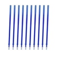 thumbnail image 1 of TFixol10 Pieces Blue Ink Erasable Gel Ink Pen Refills Fine Point 0.5mm Replacement Gel Pen Refills for Erasable Pens Office School Writing Stationery Supplies, 1 of 7