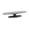 thumbnail image 1 of Plateau Tournant en Métal avec Roulement Accessoires Multifonctionnels Gris 30cm, 1 of 9