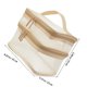 thumbnail image 2 of unbranded Bolsa Organizadora De Cosméticos Beige Resistente Con Cierre Para Almacenamiento Y Viaje, 2 of 6