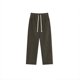 thumbnail image 1 of Pantalones de hombre de pana de longitud completa, color liso, cintura elástica, rectos, finos, de terciopelo, 1 of 2
