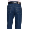 thumbnail image 3 of AKA Mens Denim Jeans - Long Jean Pants for Men with Straight Leg and Relaxed Fit Medium Blue 32 Medium, 3 of 4