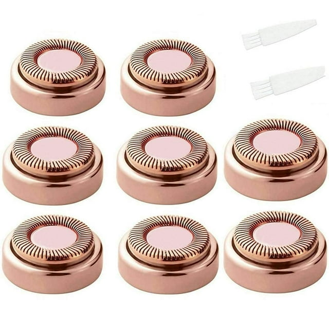 Para un removedor de cabello impecable, 8 cabezales de repuesto que reemplazan la limpieza de las cuchillas (8 piezas, GEN 1)
