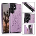 thumbnail image 1 of Magnetic Leather Wallet Case Compatible Samsung Galaxy S23 Ultra/ S23+/ S23 With Card Holder Slots, 1 of 1