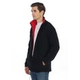 thumbnail image 7 of Gioberti Mens Zip Up Reversible Polar Fleece Heavy Jacket, 7 of 7