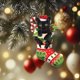 thumbnail image 1 of Xihbxyly Adorno Navideño Exagerado, Acrílico Artesanal, Fácil de Colgar, Ideal para Fiestas, Regalo Único, 1 Pieza., 1 of 6