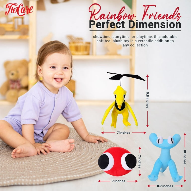 11 Inch Cyan Rainbow-Friends Plush Toy, Rainbow-Friends Chapter 2 Plushies  Toys, Rainbow-Friends Stuffed Animal Plush Doll, for Boys and Girls/Game  Fans : : Home & Kitchen