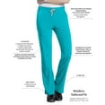 thumbnail image 4 of Urbane Women's Performance Modern Tailored Fit Fade Resistant 6 Pockets Elastic Cargo Scrub, Style 9312, 4 of 8