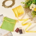 thumbnail image 4 of 27.3Yard Flat Satin Piping Ribbon 1/2 inch Piping Bias Tape with Welting Cord Cotton Ribbon for Sewing Clothing Trimming Upholstery Yellow, 4 of 8