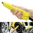 thumbnail image 5 of Professional Microfiber Wheel & Rim Brush for Car, Motorcycle, Bike - Multi-Functional Tire, Engine Detailing Cleaner - Yellow, 5 of 8