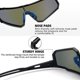 thumbnail image 4 of Gafas de sol deportivas polarizadas STORYCOAST UV400 con lente negro-azul, 4 of 7