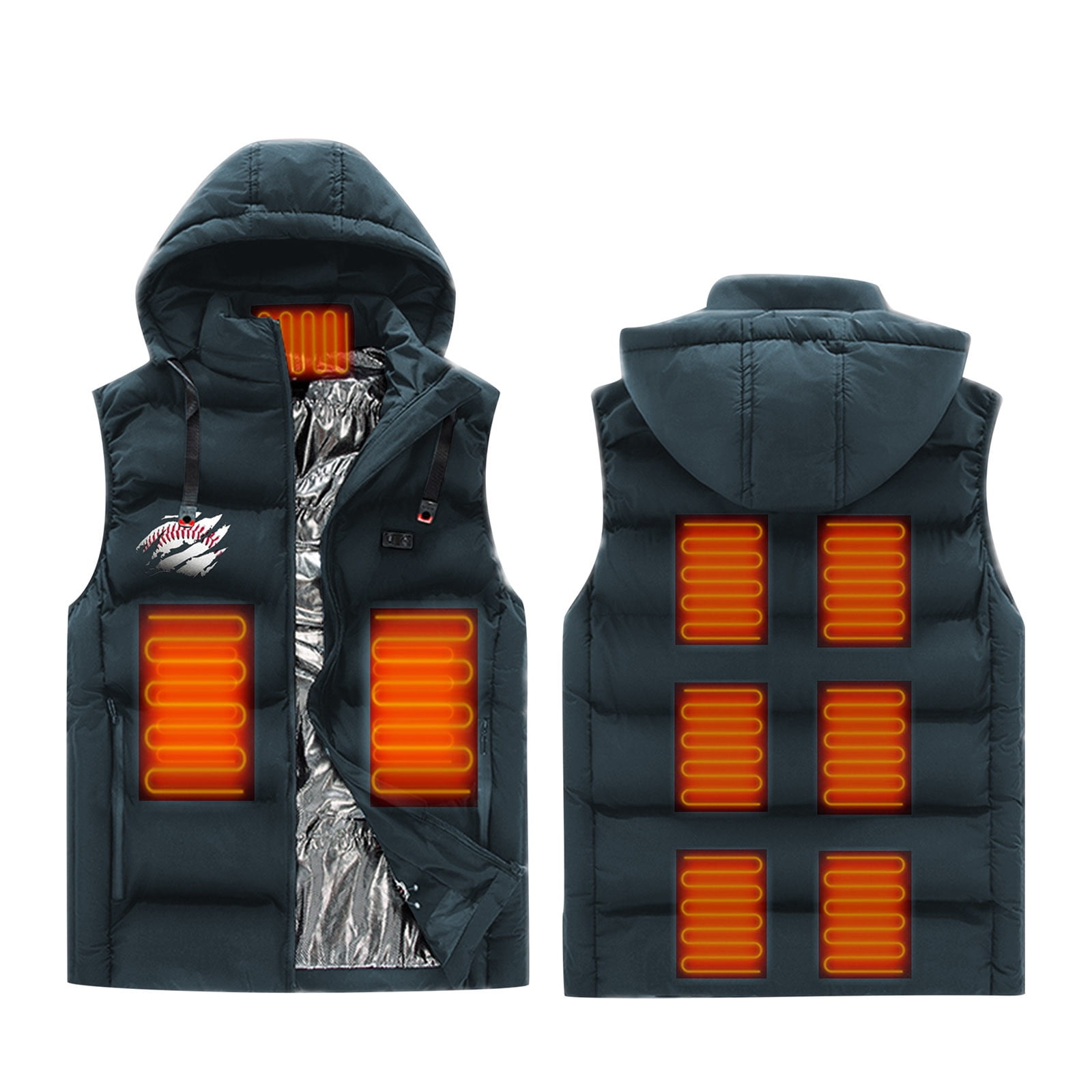 ウェア DRESS HEAT VEST AIRBORNE 2XL Amazon.com: bailinghai Heated Vest for Men Women with