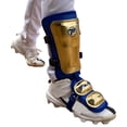 thumbnail image 1 of Espinillera Broche Felter Sports Protector DE Bateo Adulto Dorado/Azul Marino, 1 of 8