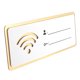 thumbnail image 4 of Letrero de acrílico para wifi con cuenta y contraseña regrabables para comercios públicos., 4 of 8