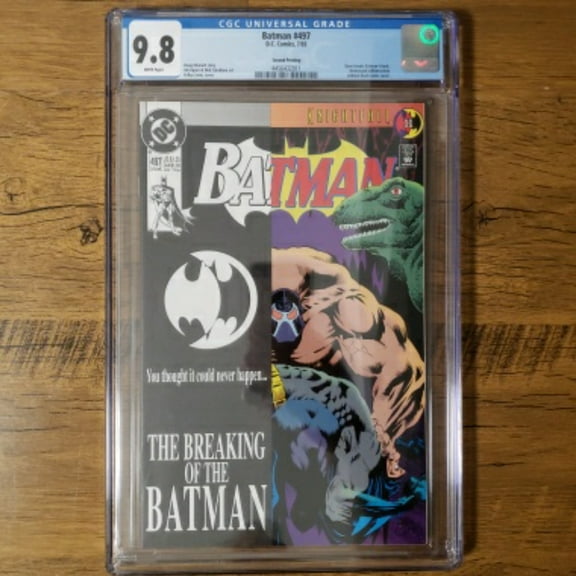 Batman #497 - CGC 9.8 Comic Book