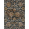 thumbnail image 2 of Addison Rugs Chantille Indoor/Outdoor Traditional Damask Navy Washable Rectangle Rug, 3' x 5', 2 of 6