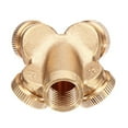thumbnail image 2 of Coofit Mist Nozzle Professional 4-Hole Multipurpose Misting Nozzle Irrigation Nozzle, 2 of 7