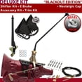 thumbnail image 1 of American Shifter  TH200 Shifter Kit Black 16 in. E Brake Cable Clamp Trim Kit for F3449, 1 of 1