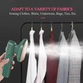 thumbnail image 5 of Garment Steamer Portable Handheld Fabric Steamer Fast Heat-up Electric Iron Powerful Steam Ironing Machine for Home and Travel Use, 5 of 5