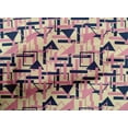 thumbnail image 4 of oneOone Cotton Poplin Fabric Square & Triangle Geometric Print Fabric By Yard 42 Inch Wide, 4 of 4