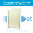 thumbnail image 6 of Filtrete 14x14x1 HVAC Furnace Air Filter, MPR 800 MERV 10, Micro Particle Reduction, 4 Pack, 6 of 15