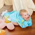thumbnail image 5 of Catalonia Banana Cat Wearable Blanket Hoodie for Kids, Fleece Snuggy Sweatshirt Pullover, 4-12 Years Boy Girl Gift, 5 of 7