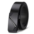 thumbnail image 5 of Cinturón de cuero ligero de lujo para hombres, cinturón de piel de vaca de doble capa con hebilla automática mejorada, adecuado para hombres de mediana edad y jóvenes, cinturón de pantalón completo, 5 of 5