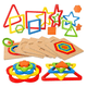 thumbnail image 1 of 30 Piezas Rompecabezas Figuras Surtidas 3d Bloques Para Niños Madera Juegos Niños 1 Años Xtellar multicolor, 1 of 3
