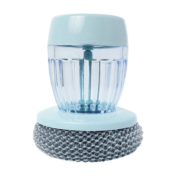 Yhmxh Cepillo de palma dispensador de jabón, cepillo para lavavajillas, mango ergonómico, cepillo de palma, limpieza de cocina, lavavajillas, apto para fregadero, limpieza de ollas y sartenes.